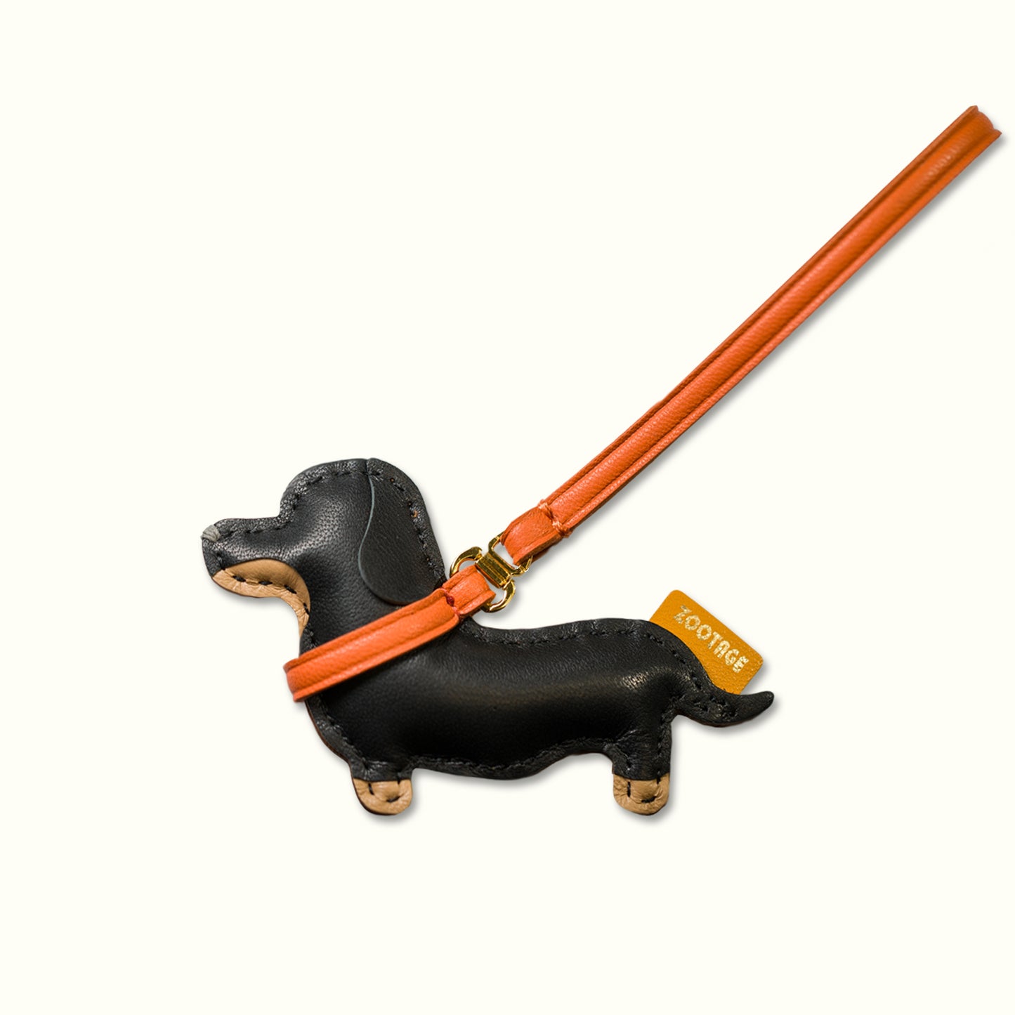 ダックスフンド レザーコネクションチャーム