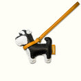 Load image into Gallery viewer, Schnauzer Leather Connection Charm