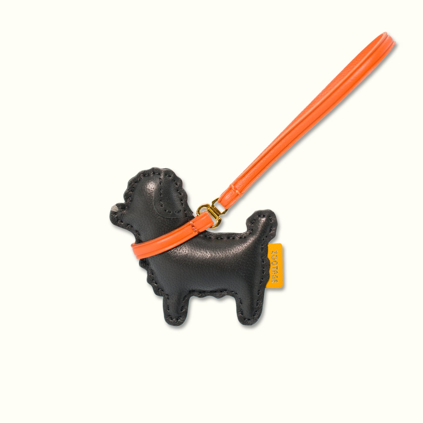 プードル レザーコネクションチャーム