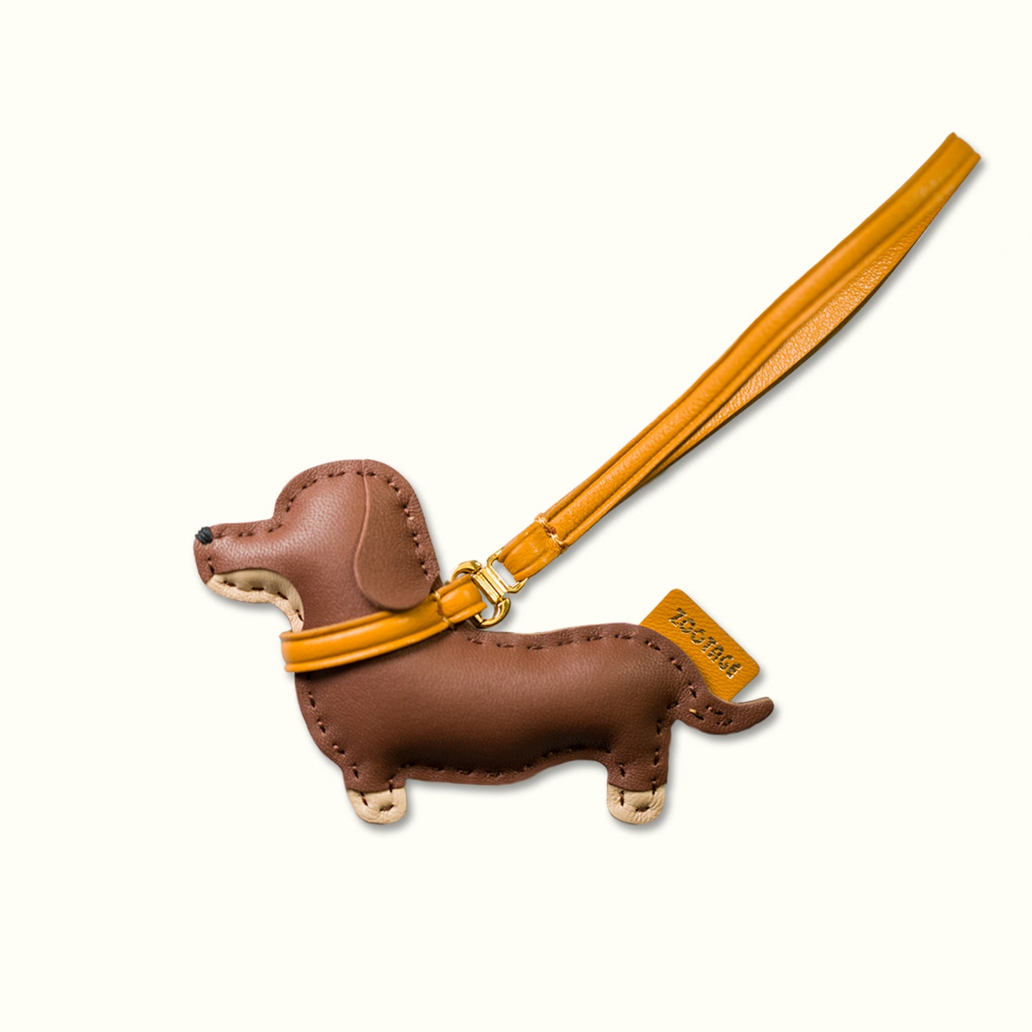 ダックスフンド レザーコネクションチャーム