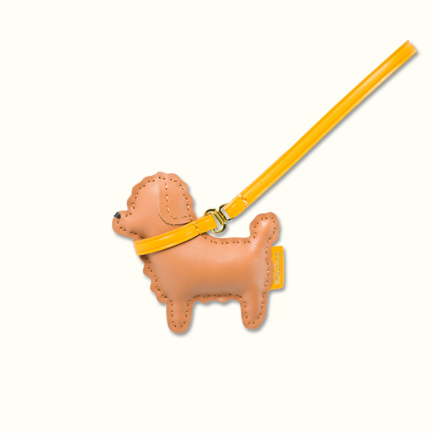 プードル レザーコネクションチャーム