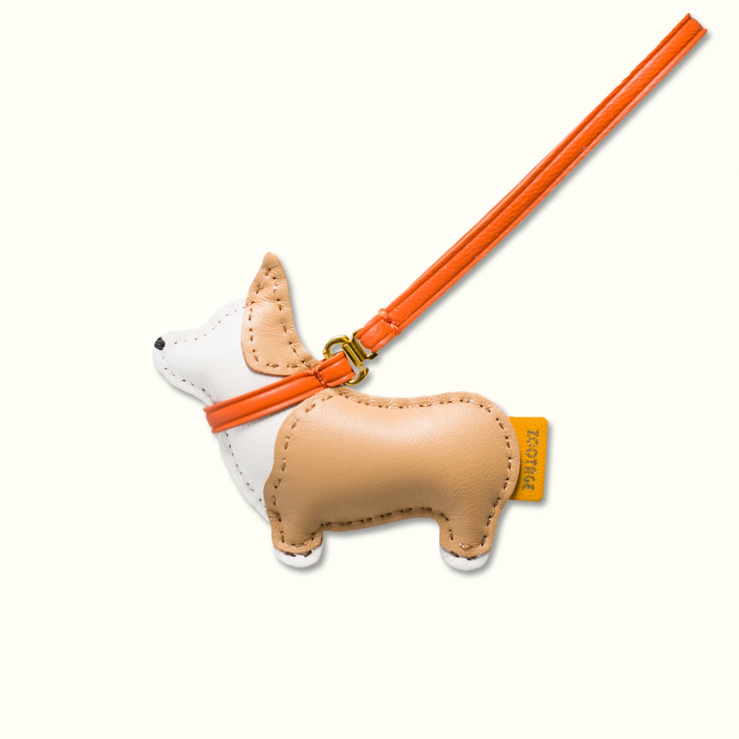 Corgi Leather Connection Charm