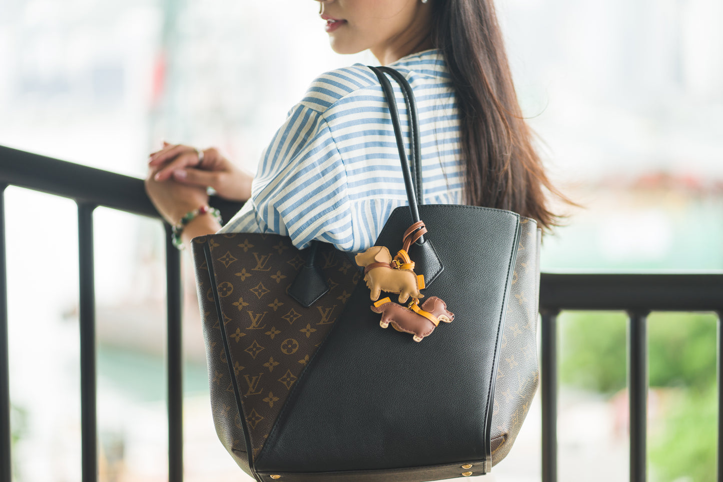 Beagle Leather Connection Charm
