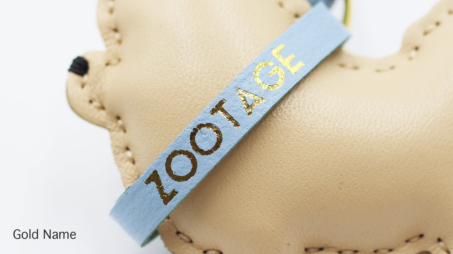 Border Collie Leather Connection Charm