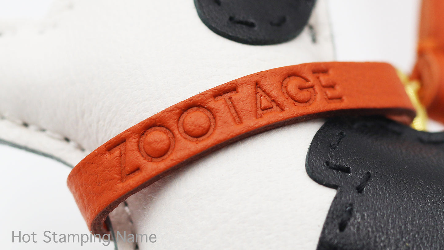 Border Collie Leather Connection Charm