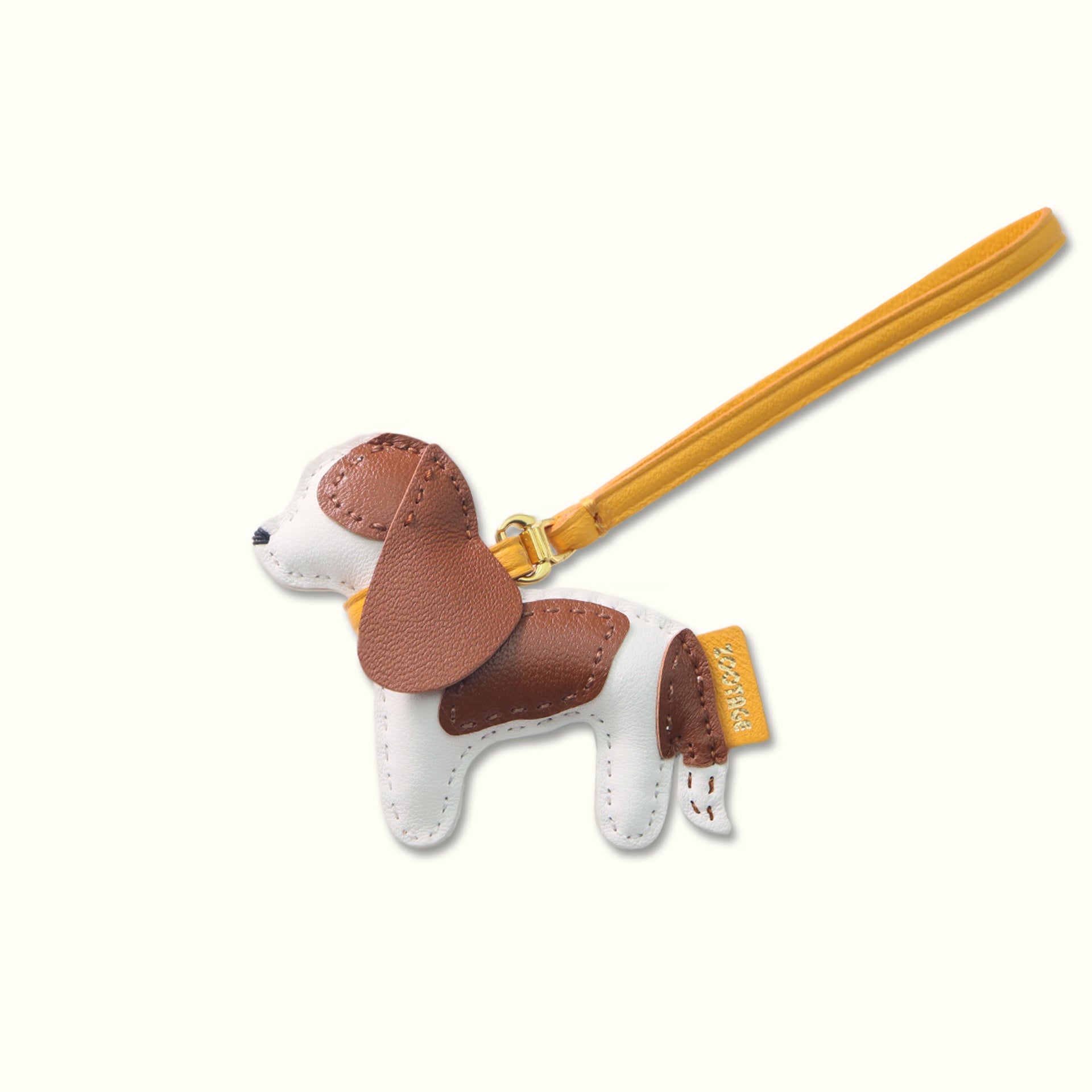 375様❤キャバリアキングチャールズスパニエル 鯉のぼり お花見 オブジェ♡ Cavalier King Charles Spaniel Leather Bag Charm | Zootage