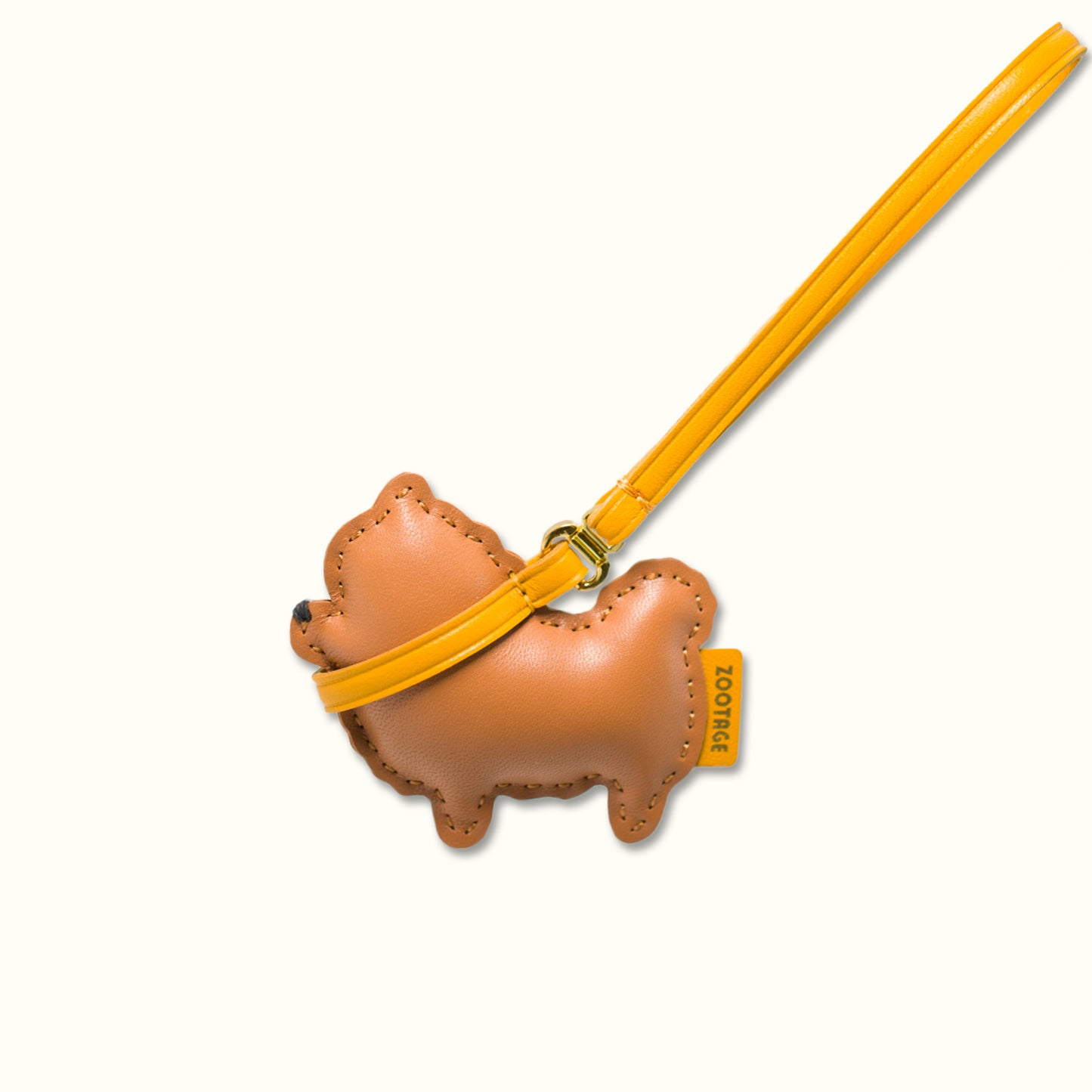 ポメラニアン レザーコネクションチャーム