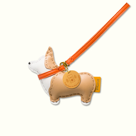 Corgi Leather Connection Charm