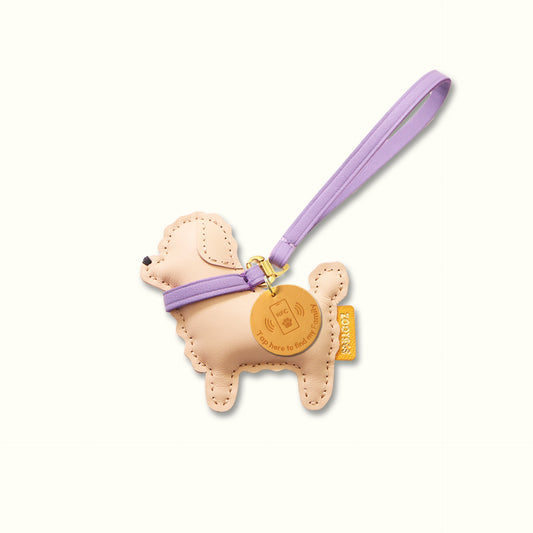 Poodle Leather Connection Charm