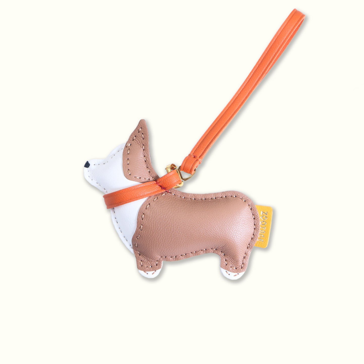 コーギー レザーコネクションチャーム